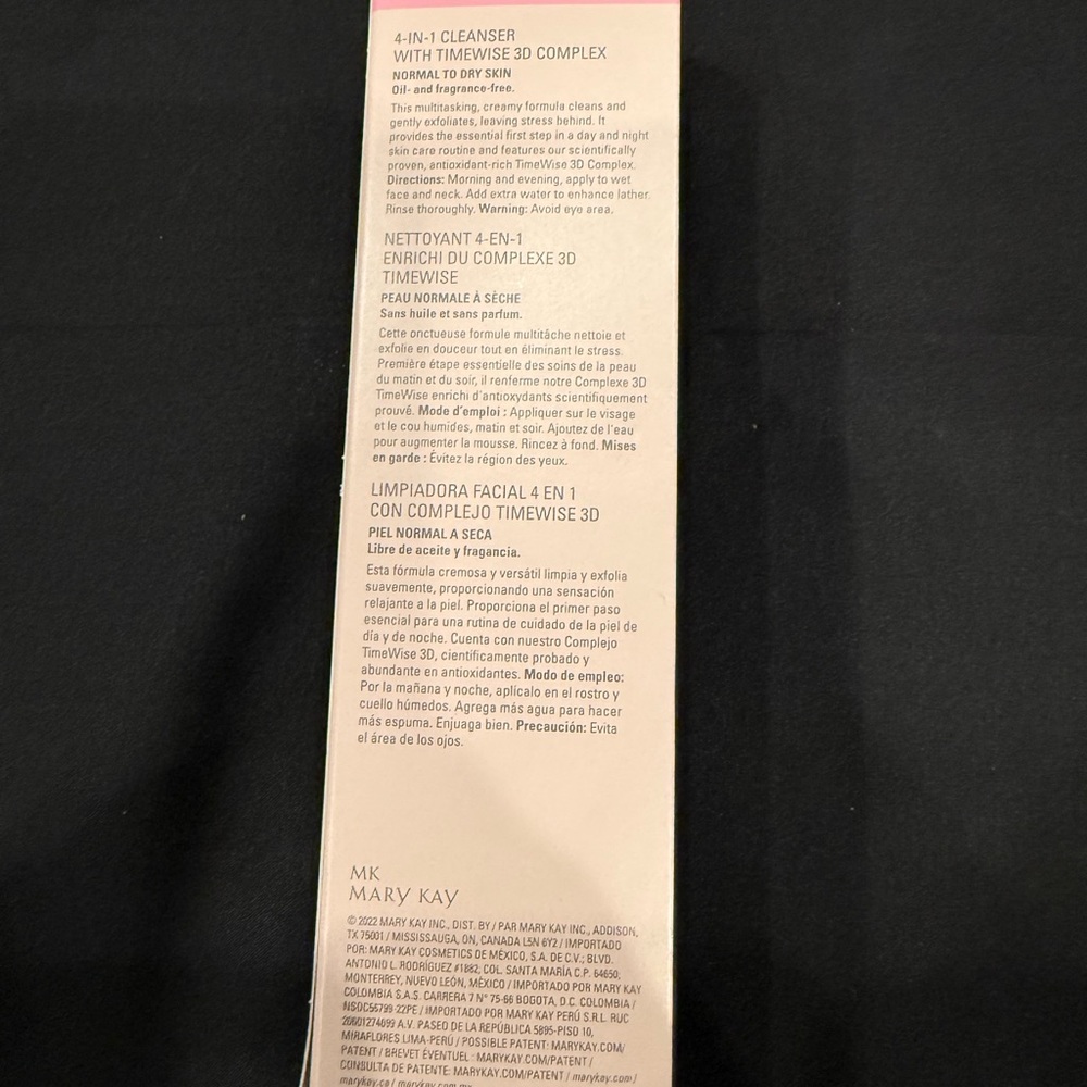 Mary Kay Timewise 4-in-1 Cleanser Normal to Dry Skin New in Box - Picture 4 of 5